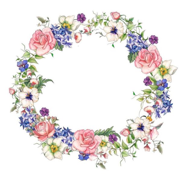 Цветочный венок