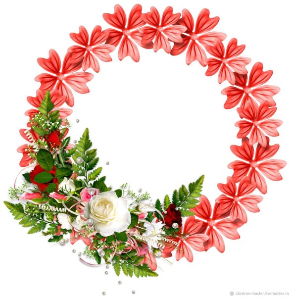 Овальный венок