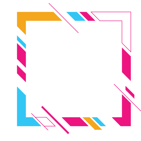 Рамка цветные квадратики