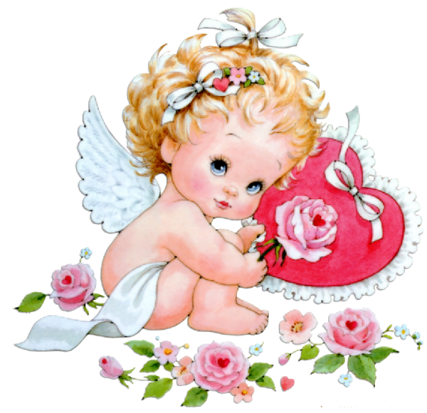 Ангелочки мультяшные