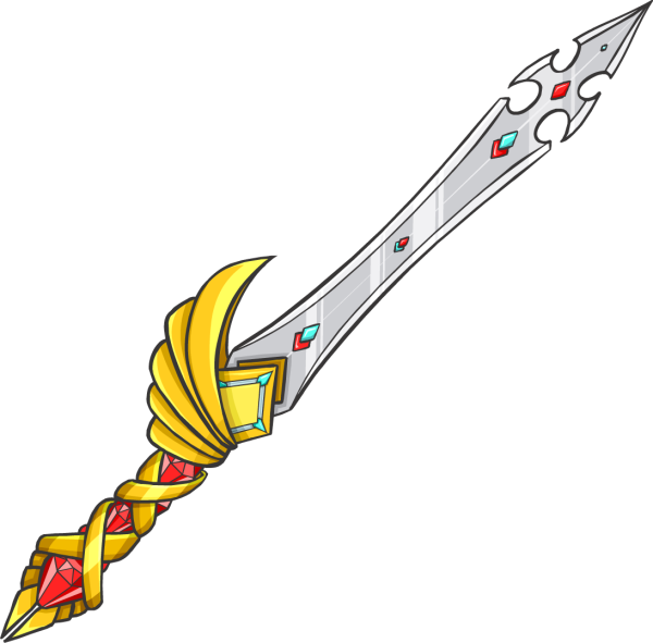 Нарисовать меч