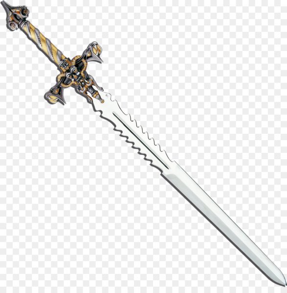 Меч на прозрачном фоне