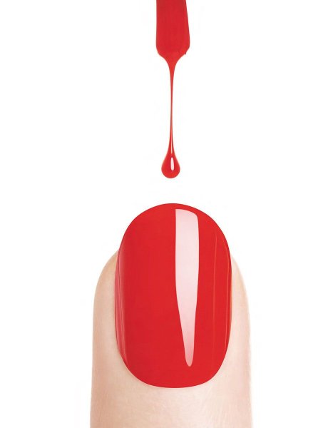 Ногти на прозрачном фоне