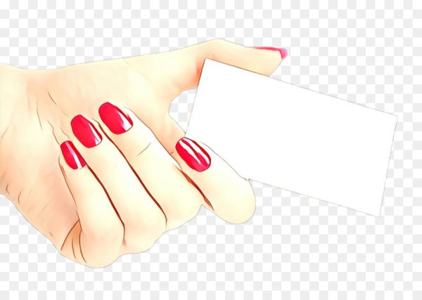 Рука с лаком вектор