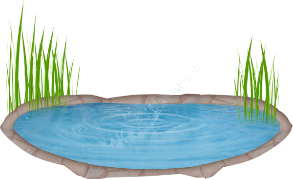 Озеро мультяшное