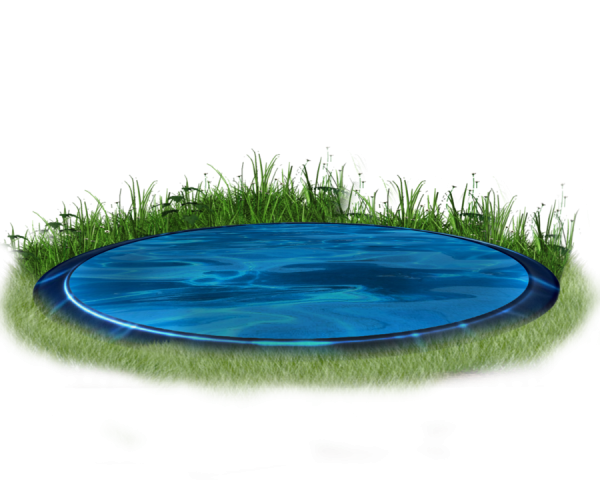 Водоем без фона