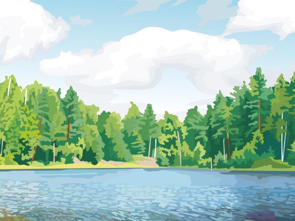 Природа вектор