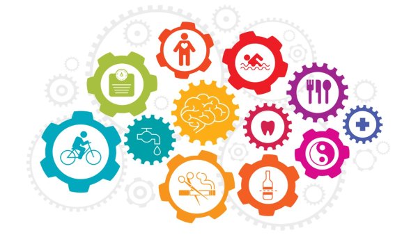 ЗОЖ на прозрачном фоне