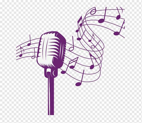 Микрофон и Ноты