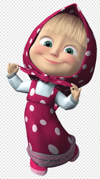 Маша из мультфильма Маша и медведь