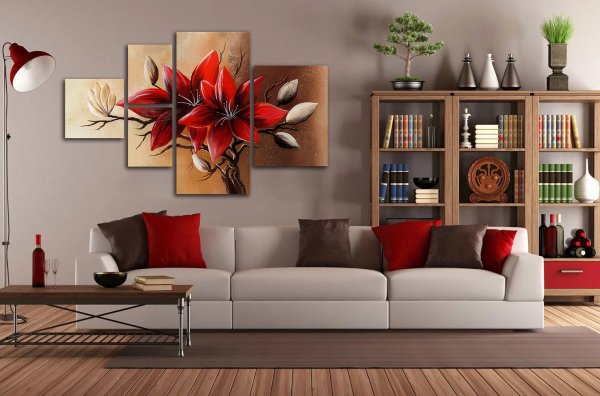 Диван в интерьере