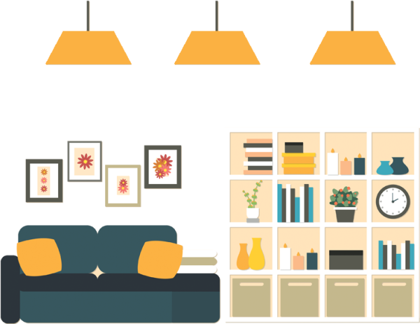 Интерьер надпись клипарт