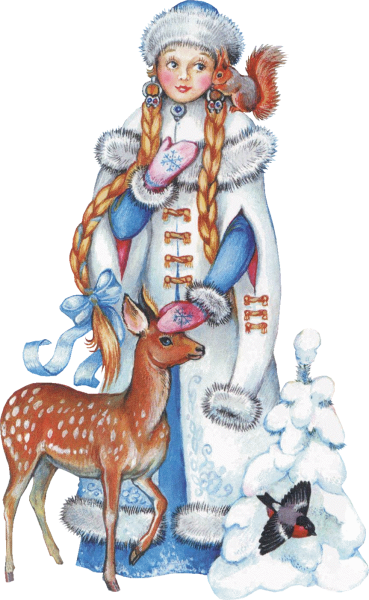 Новогодние сказочные персонажи