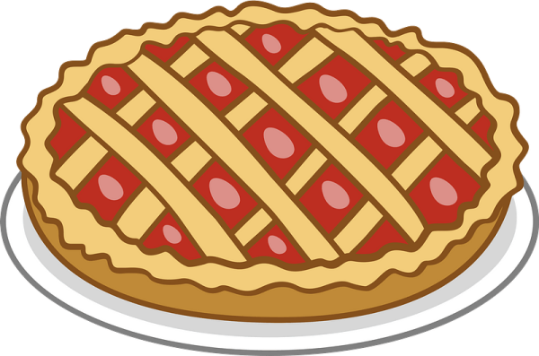Яблочный пирог клипарт