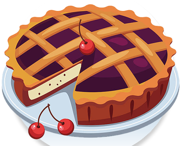 Нарисовать пирог