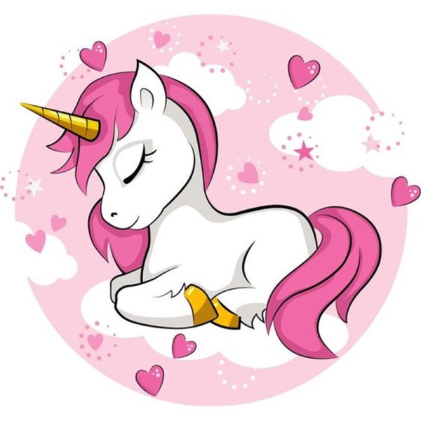 Единорог мультяшный