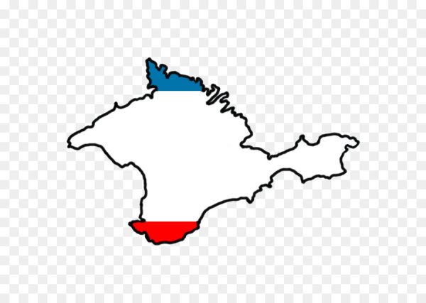 Очертания Крымского полуострова