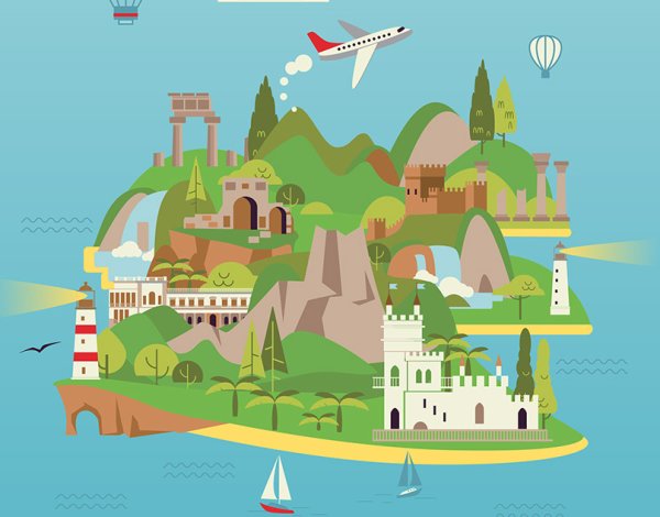 Крым Векторная Графика