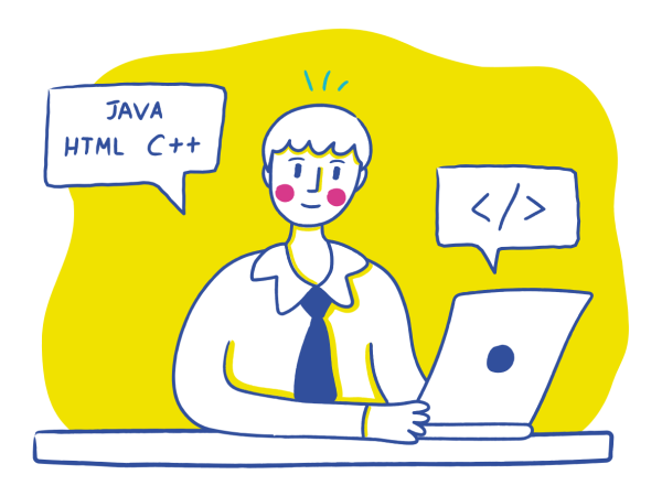 Нарисовать программиста