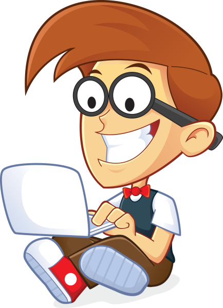 Программист мультяшный