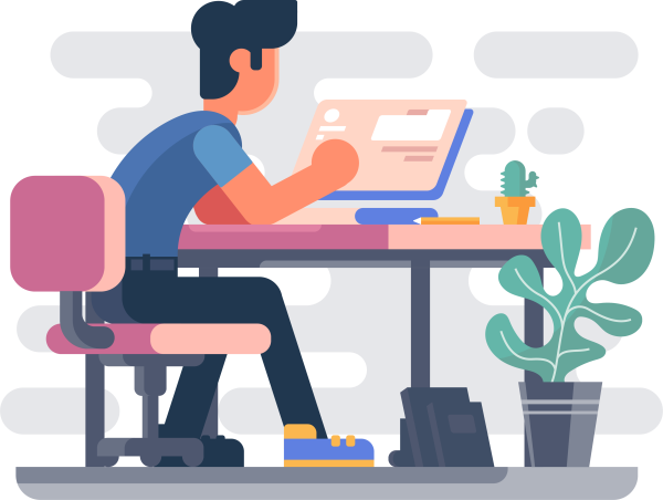 Векторные иллюстрации программист