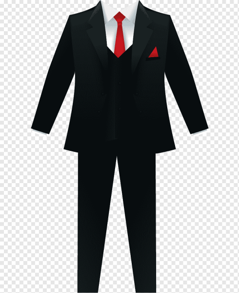 Деловой костюм вектор