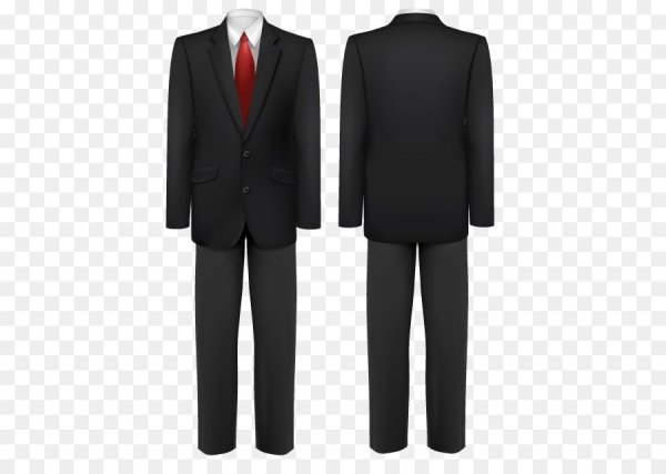 Макет делового костюма