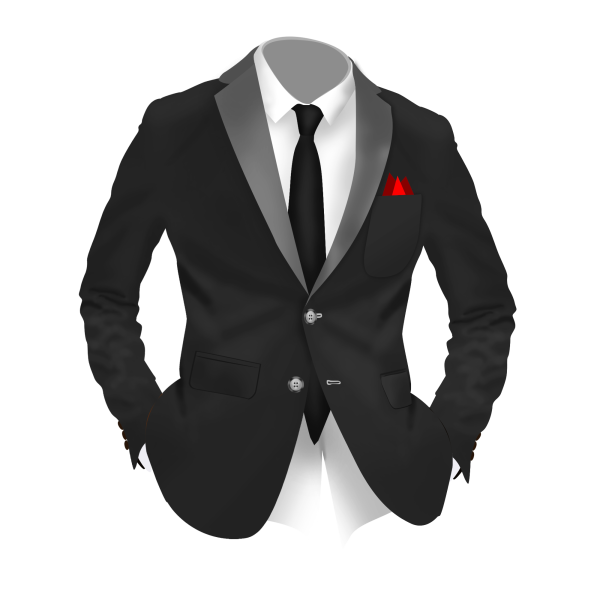 Пиджак с галстуком