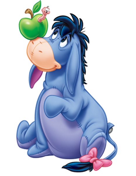 Винни пух Дисней ослик