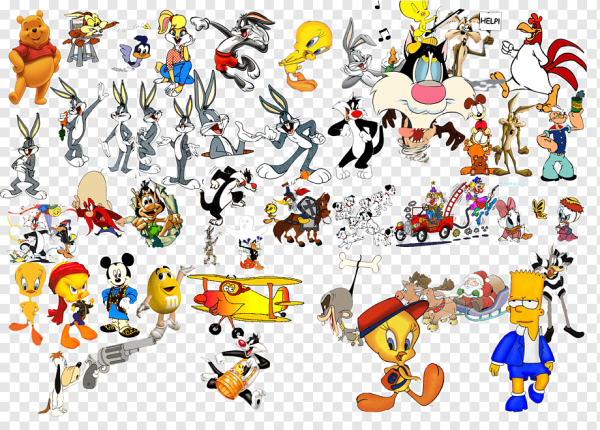 Герои мультфильмов зарубежные