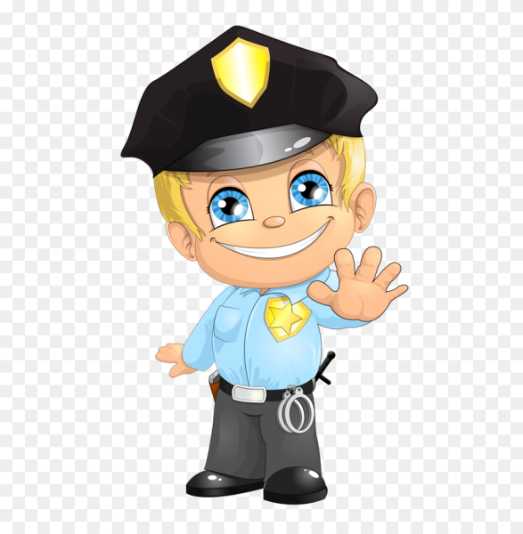 Полиция мультяшная