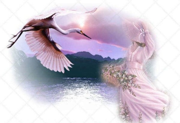 Прозрачный фон красота души