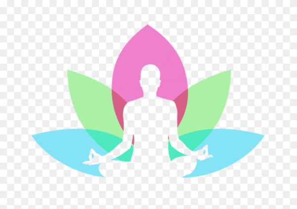 Медитация на белом фоне