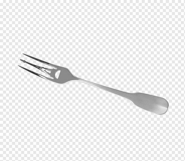 Вилка и ложка контур