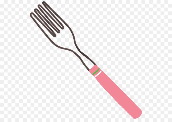 Вилка нарисованная