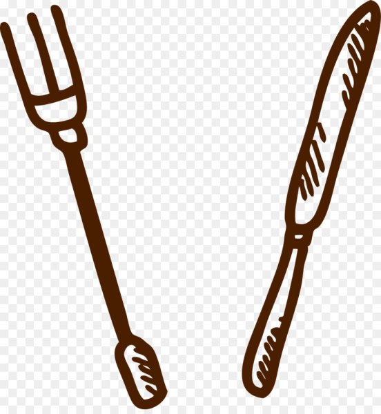 Вилка мультяшная