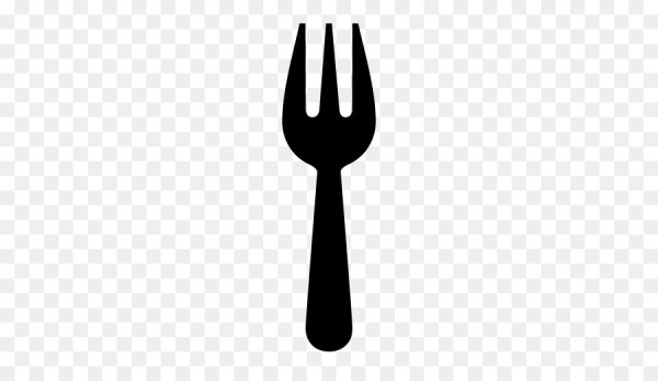 Вилка силуэт