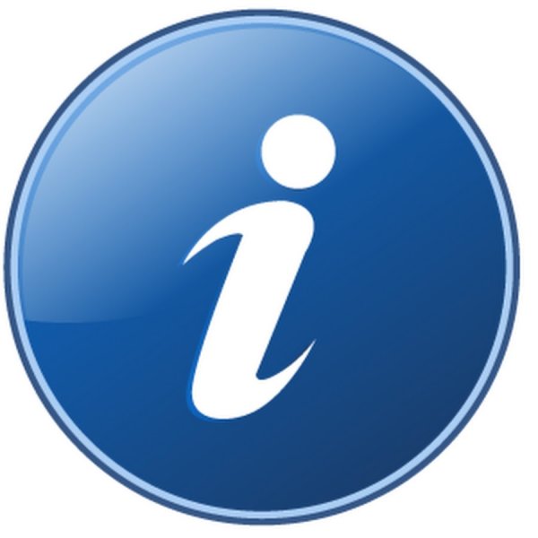 Иконка информация