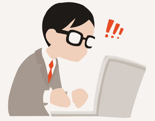 Офисный работник рисунок