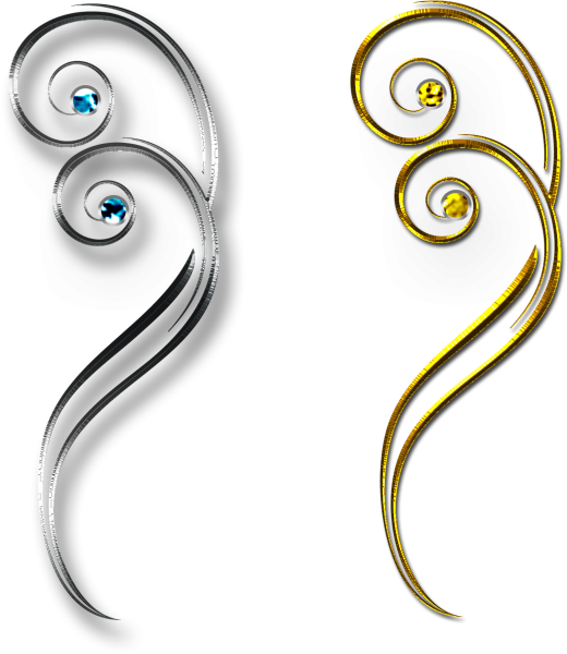 Завитки для украшения