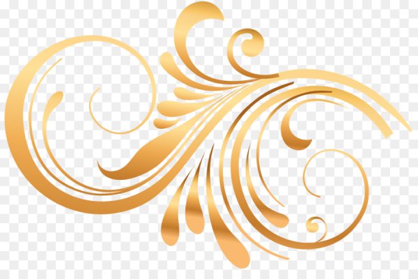 Золотистый орнамент