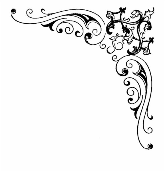 Узор уголок