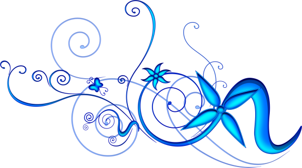 Красивый орнамент на прозрачном фоне