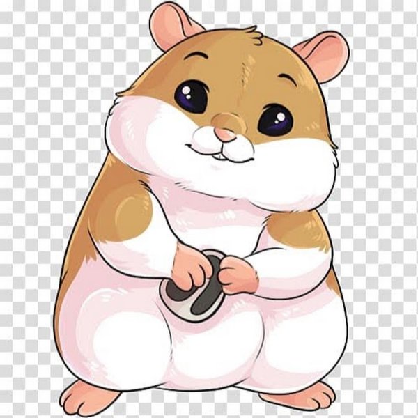 Хомяк мультяшный