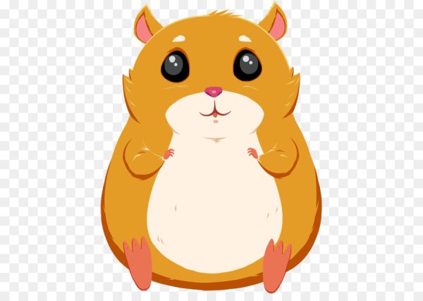Хомяк рисунок