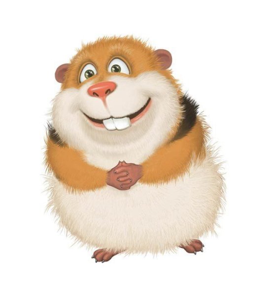 Хомяк мультяшка