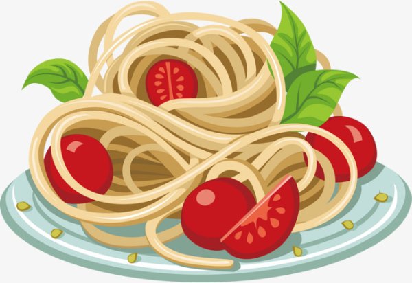 Макаронные изделия вектор