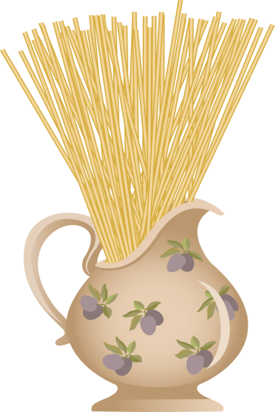 Тарелка спагетти