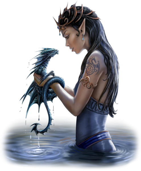 Фэнтези на прозрачном фоне