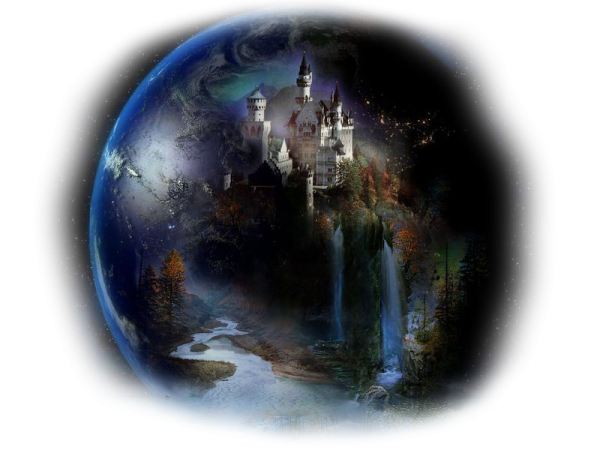 Фантастика на прозрачном фоне